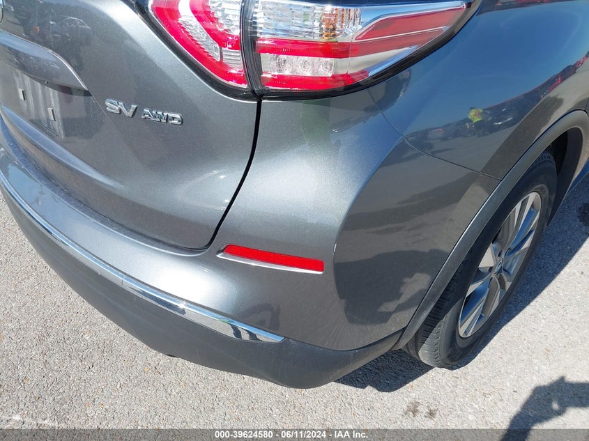 2016 Nissan Murano Platinum/S/Sl/Sv VIN: 5N1AZ2MH4GN113237 Lot: 39624580