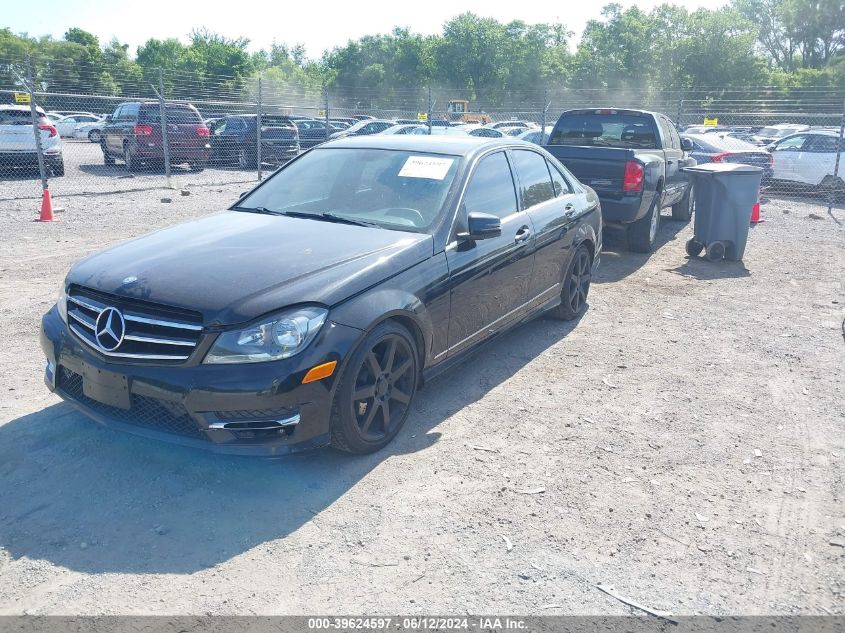 2014 Mercedes-Benz C 250 VIN: WDDGF4HB9EA963657 Lot: 39624597