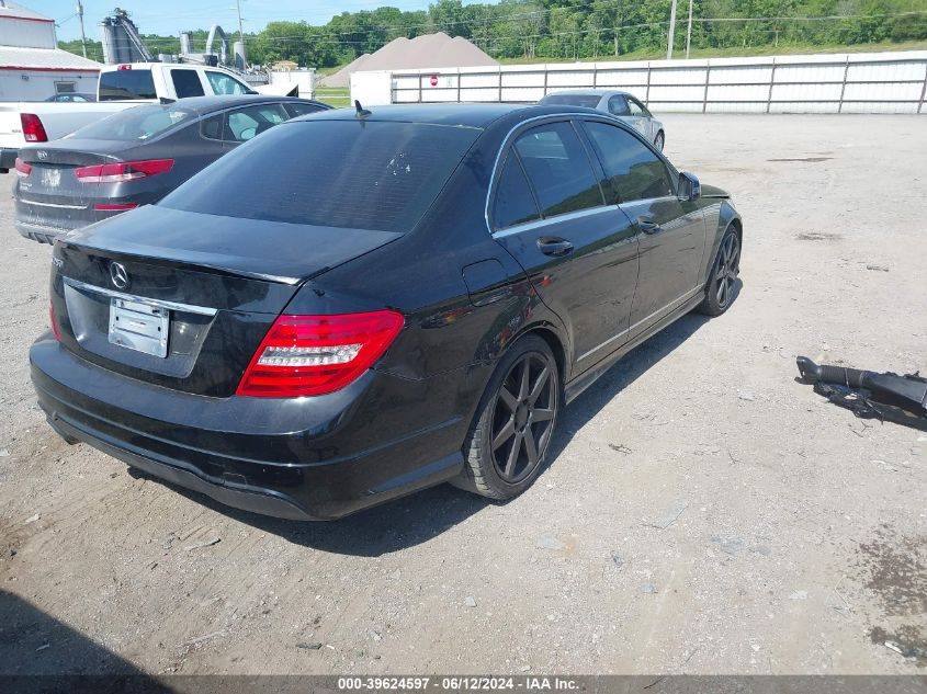 2014 Mercedes-Benz C 250 VIN: WDDGF4HB9EA963657 Lot: 39624597