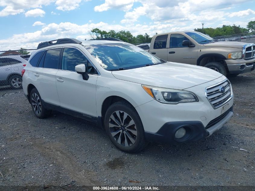 2015 Subaru Outback 2.5I Limited VIN: 4S4BSALCXF3265655 Lot: 39624608