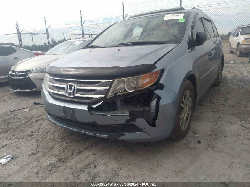 2011 Honda Odyssey Ex-L VIN: 5FNRL5H61BB077596 Lot: 39624616