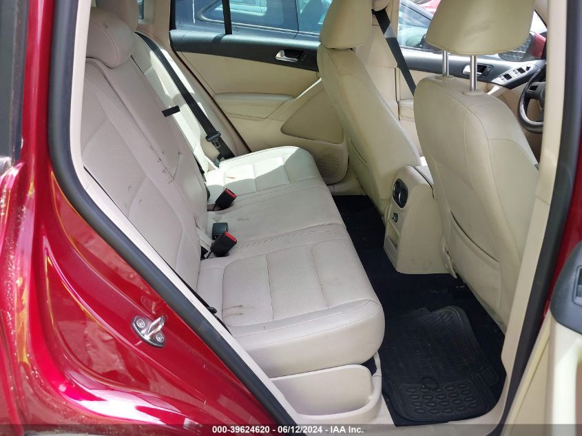 2012 Volkswagen Tiguan Le VIN: WVGAV7AX6CW076894 Lot: 39624620