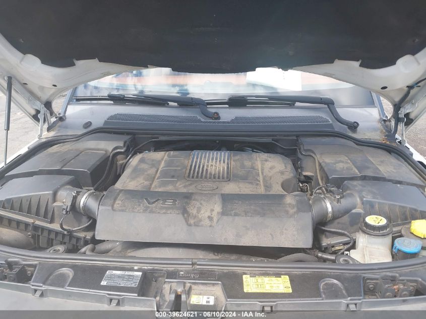 2010 Land Rover Range Rover Sport Hse VIN: SALSK2D45AA244162 Lot: 39624621