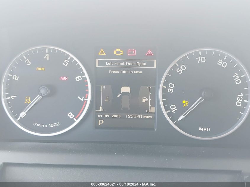 2010 Land Rover Range Rover Sport Hse VIN: SALSK2D45AA244162 Lot: 39624621