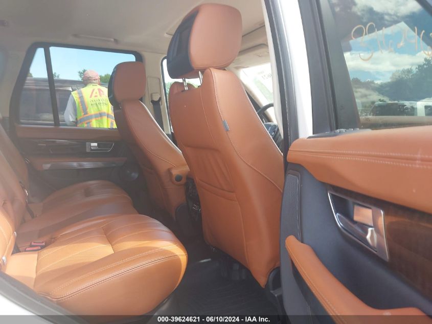 2010 Land Rover Range Rover Sport Hse VIN: SALSK2D45AA244162 Lot: 39624621