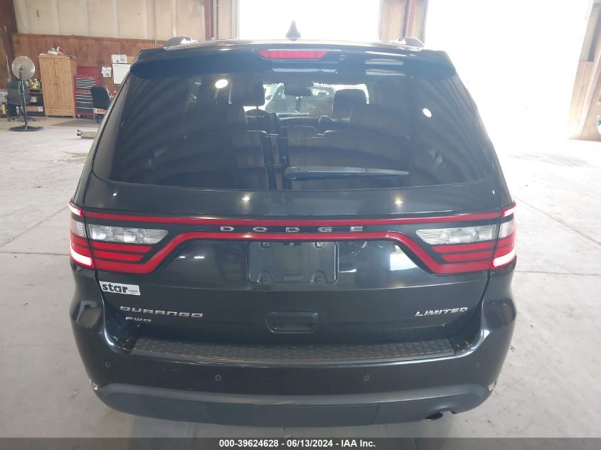 2015 Dodge Durango Limited VIN: 1C4RDJDG2FC885849 Lot: 39624628