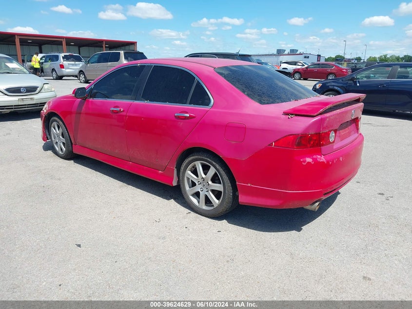 2004 Acura Tsx VIN: JH4CL96834C013379 Lot: 39624629