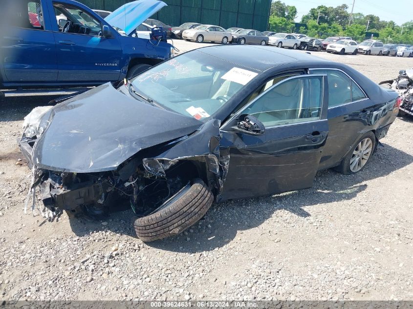 2012 Toyota Camry Xle VIN: 4T1BF1FK8CU003503 Lot: 39624631