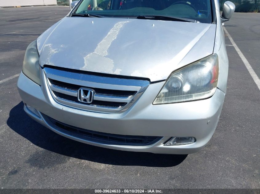 2006 Honda Odyssey Touring VIN: 5FNRL38806B011536 Lot: 39624633