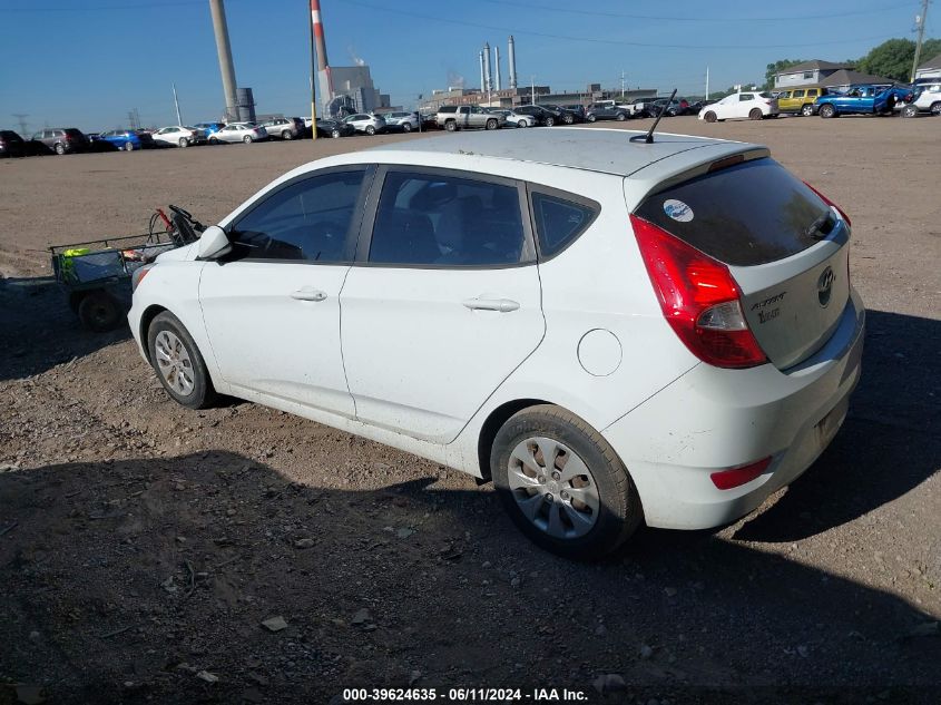 2015 Hyundai Accent Gs VIN: KMHCT5AE8FU204103 Lot: 39624635