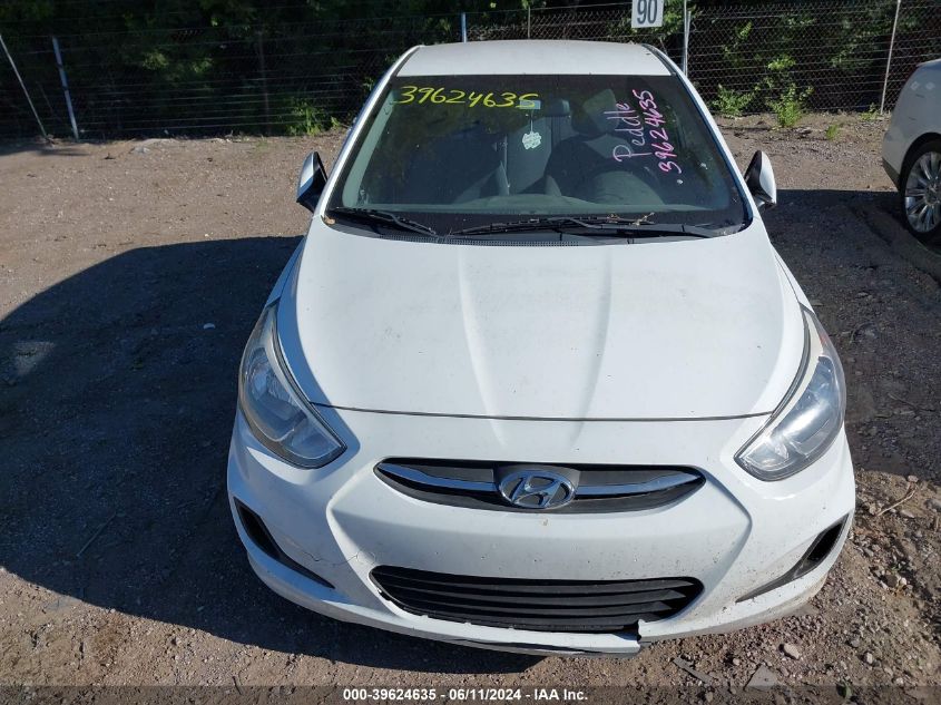 2015 Hyundai Accent Gs VIN: KMHCT5AE8FU204103 Lot: 39624635