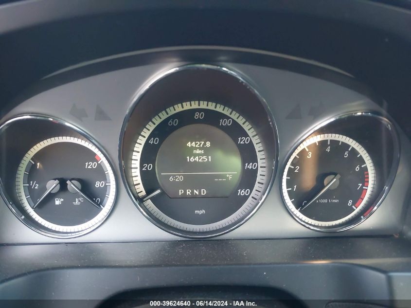 2011 Mercedes-Benz C 300 Luxury/Sport VIN: WDDGF5EB5BR161890 Lot: 39624640