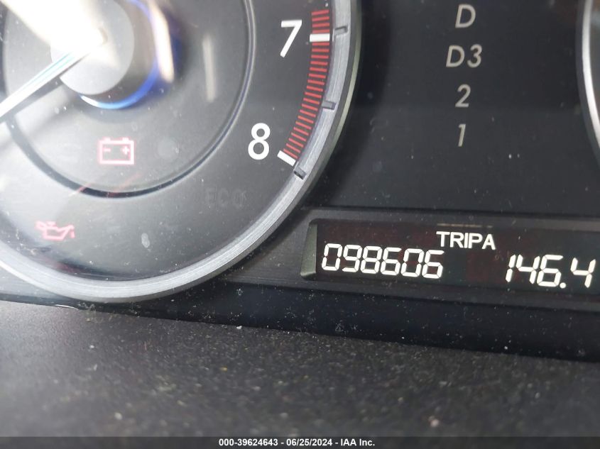 2010 Honda Accord Crosstour Ex VIN: 5J6TF1H35AL006256 Lot: 39624643