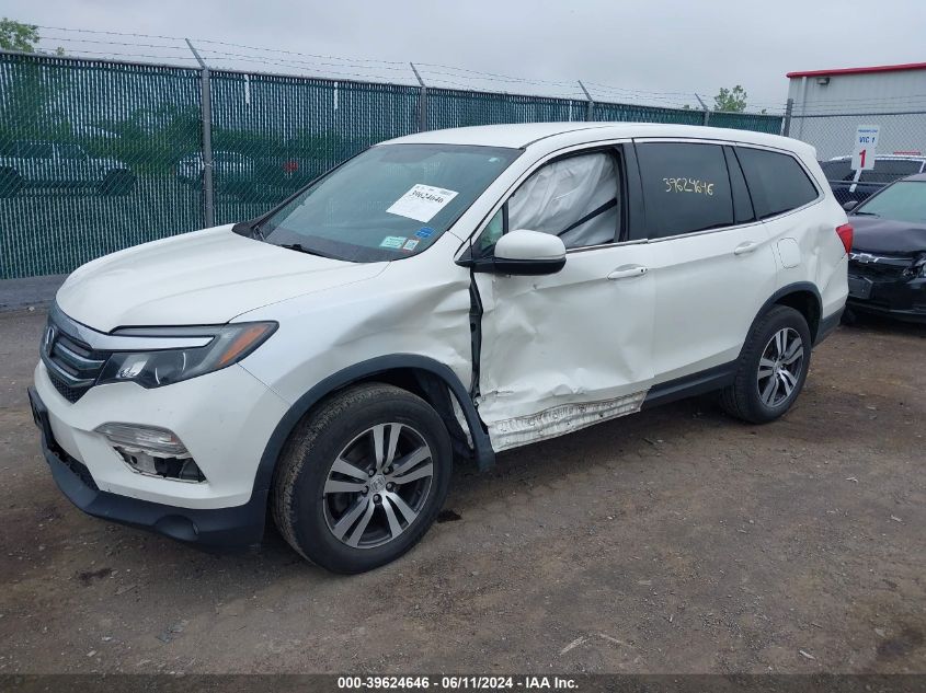 2018 Honda Pilot Ex VIN: 5FNYF6H30JB048877 Lot: 39624646