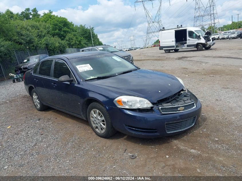 2G1WS583781234001 | 2008 CHEVROLET IMPALA