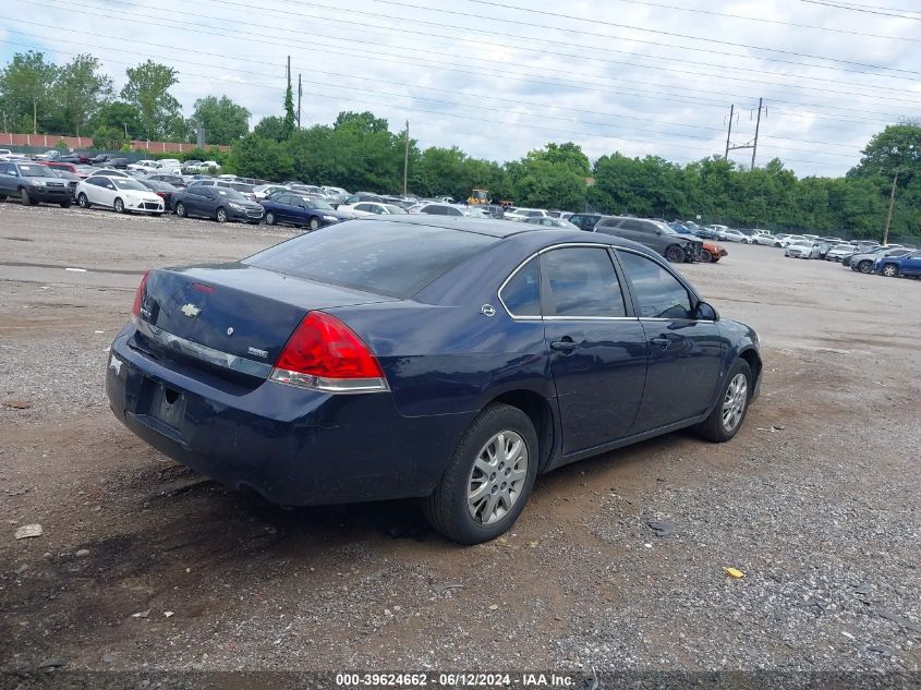 2G1WS583781234001 | 2008 CHEVROLET IMPALA