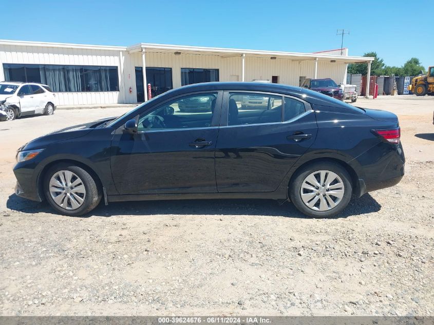 2020 Nissan Sentra S Xtronic Cvt VIN: 3N1AB8BVXLY309588 Lot: 39624676