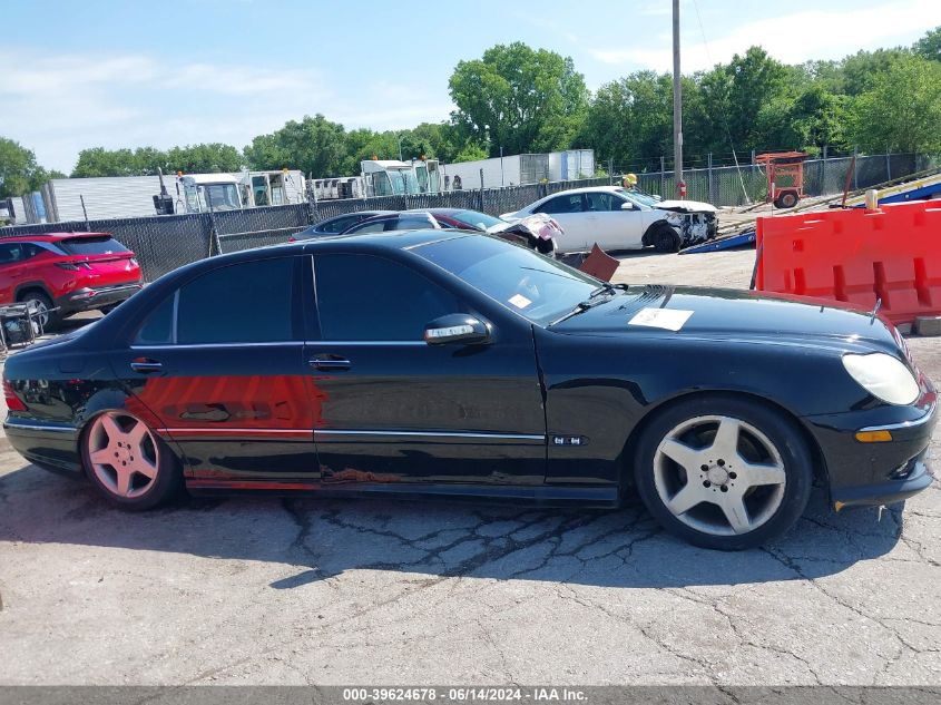 2003 Mercedes-Benz S 430 VIN: WDBNG70J13A362936 Lot: 39624678