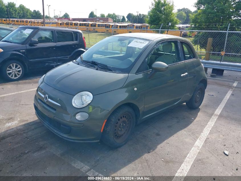 3C3CFFAR2DT602889 2013 Fiat 500 Pop