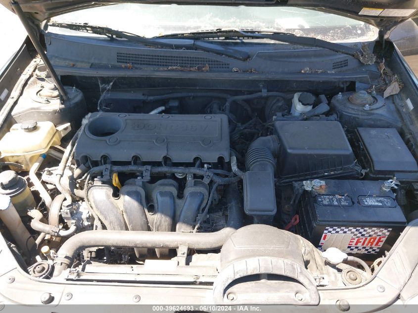 2010 Kia Optima Lx VIN: KNAGG4A8XA5392217 Lot: 39624693