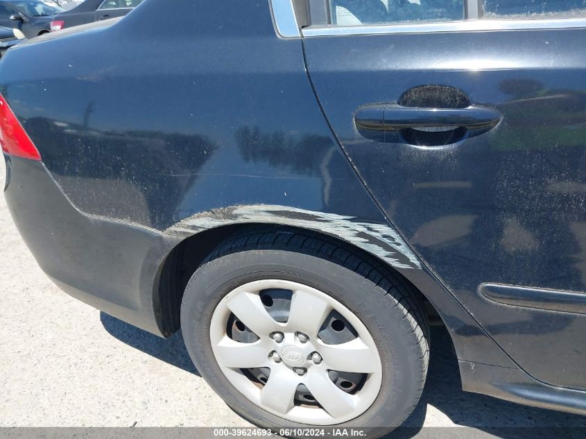 2010 Kia Optima Lx VIN: KNAGG4A8XA5392217 Lot: 39624693