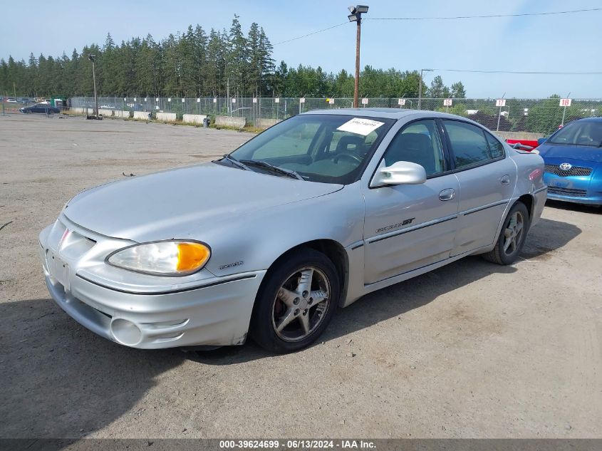 2001 Pontiac Grand Am Gt1 VIN: 1G2NV52E41C208965 Lot: 39624699