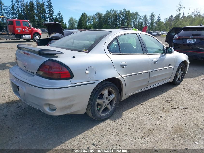 2001 Pontiac Grand Am Gt1 VIN: 1G2NV52E41C208965 Lot: 39624699