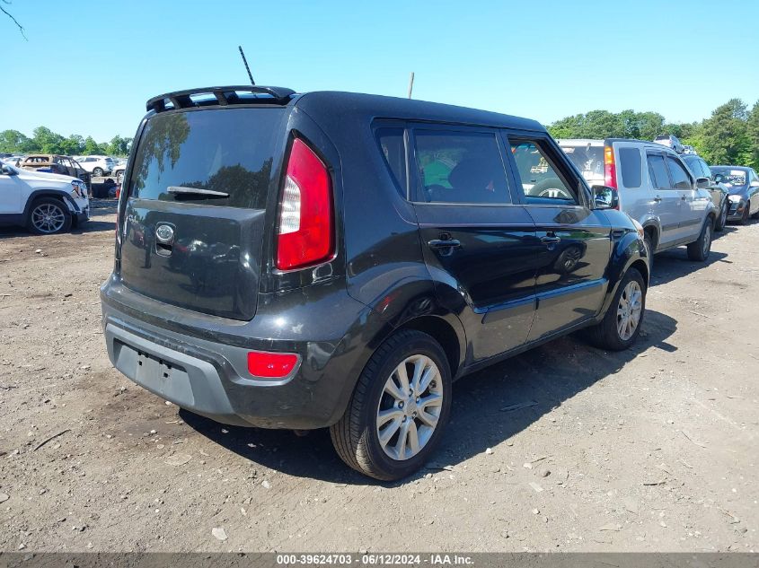 2012 Kia Soul + VIN: KNDJT2A67C7355026 Lot: 39624703