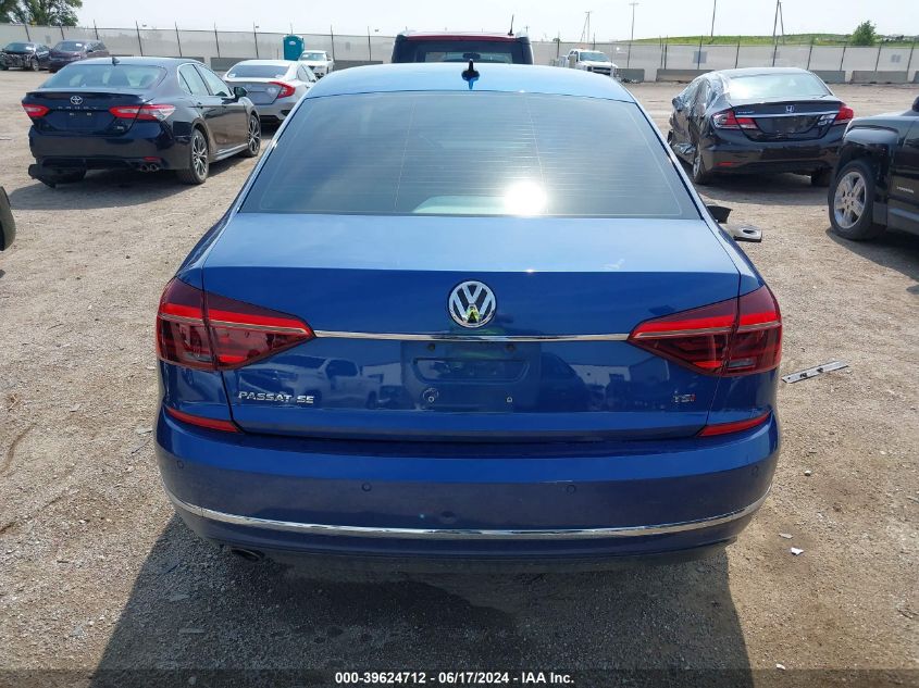 2017 Volkswagen Passat 1.8T Se VIN: 1VWGT7A37HC024942 Lot: 39624712