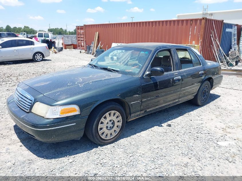 2003 Ford Crown Victoria Standard VIN: 2FAFP73W63X130987 Lot: 39624717