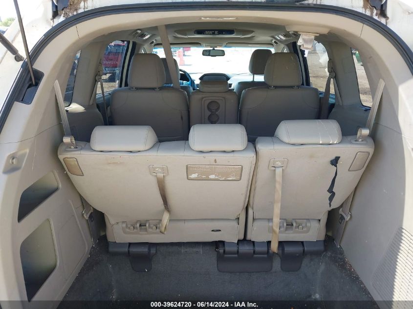 2012 Honda Odyssey Touring/Touring Elite VIN: 5FNRL5H99CB145588 Lot: 39624720