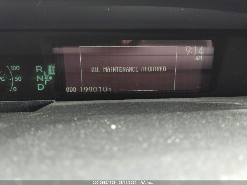 2010 Toyota Prius Ii VIN: JTDKN3DU2A0111045 Lot: 39624729