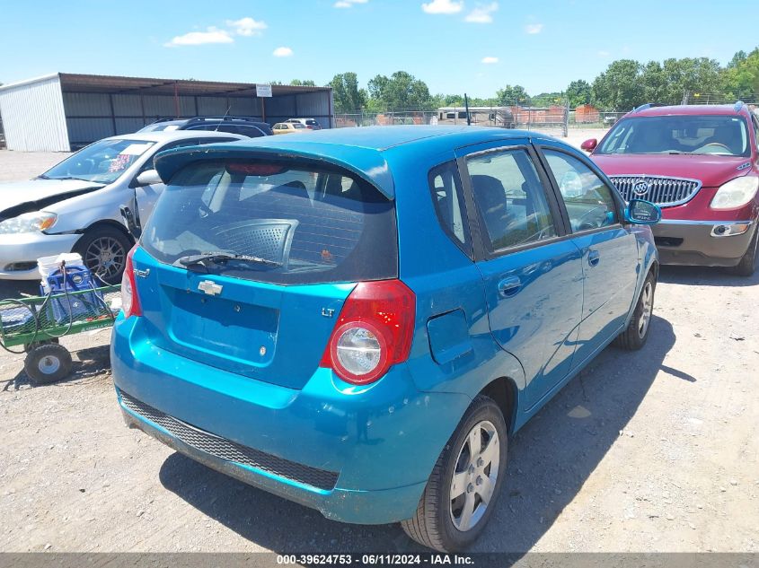 2009 Chevrolet Aveo Lt VIN: KL1TD66E89B619560 Lot: 39624753