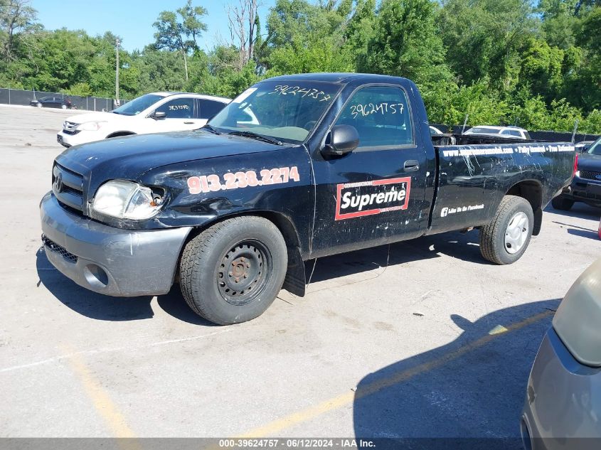 2005 Toyota Tundra VIN: 5TBJU32155S449672 Lot: 39624757