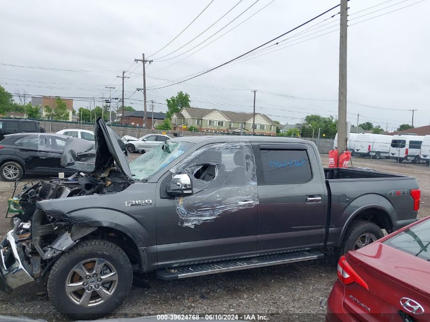 2019 Ford F-150 Lariat VIN: 1FTEW1EP1KFC13054 Lot: 39624768