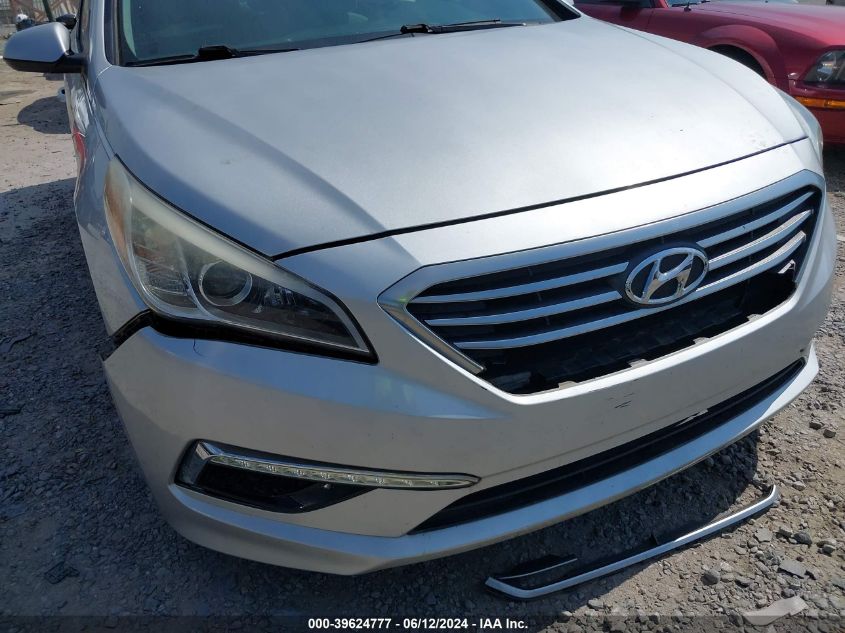 2015 Hyundai Sonata Se VIN: 5NPE24AF6FH193194 Lot: 39624777