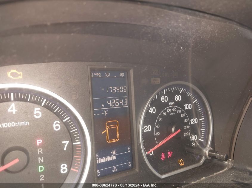 2010 Honda Cr-V Ex-L VIN: 5J6RE4H76AL059615 Lot: 39624778