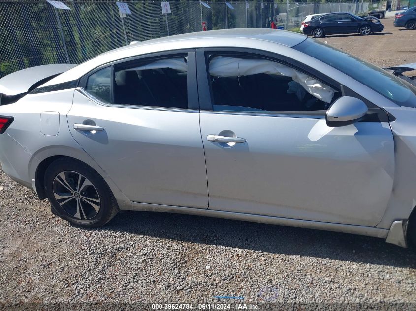 2022 Nissan Sentra Sv Xtronic Cvt VIN: 3N1AB8CV9NY300365 Lot: 39624784