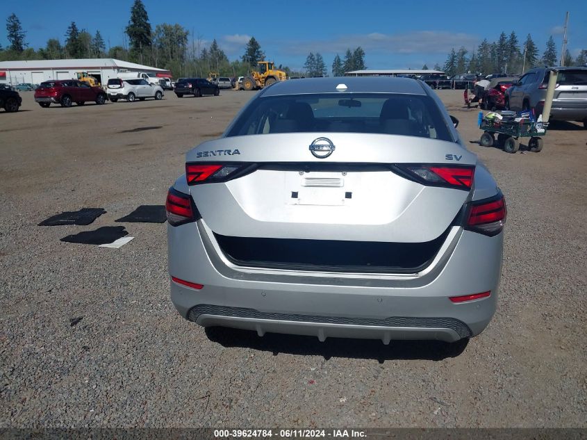 2022 Nissan Sentra Sv Xtronic Cvt VIN: 3N1AB8CV9NY300365 Lot: 39624784