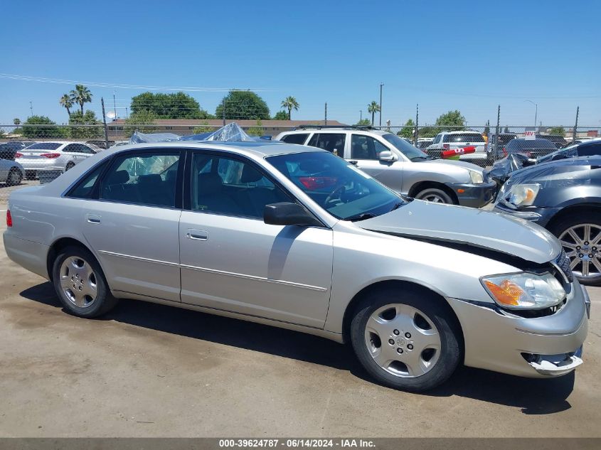 2003 Toyota Avalon Xls VIN: 4T1BF28B03U316628 Lot: 39624787