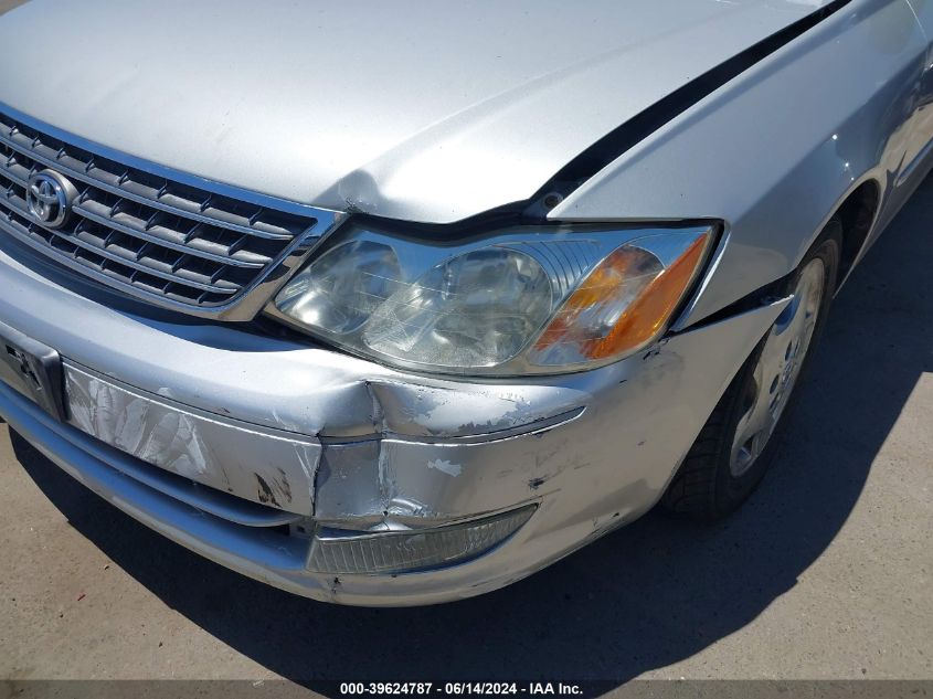 2003 Toyota Avalon Xls VIN: 4T1BF28B03U316628 Lot: 39624787