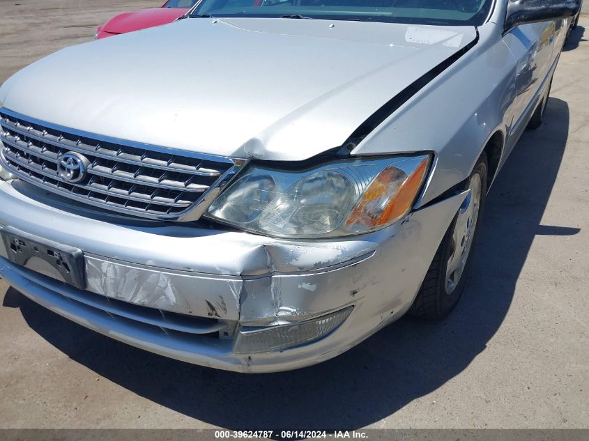 2003 Toyota Avalon Xls VIN: 4T1BF28B03U316628 Lot: 39624787