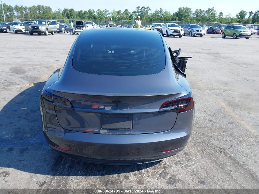 2021 Tesla Model 3 Standard Range Plus Rear-Wheel Drive VIN: 5YJ3E1EA1MF920569 Lot: 39624791