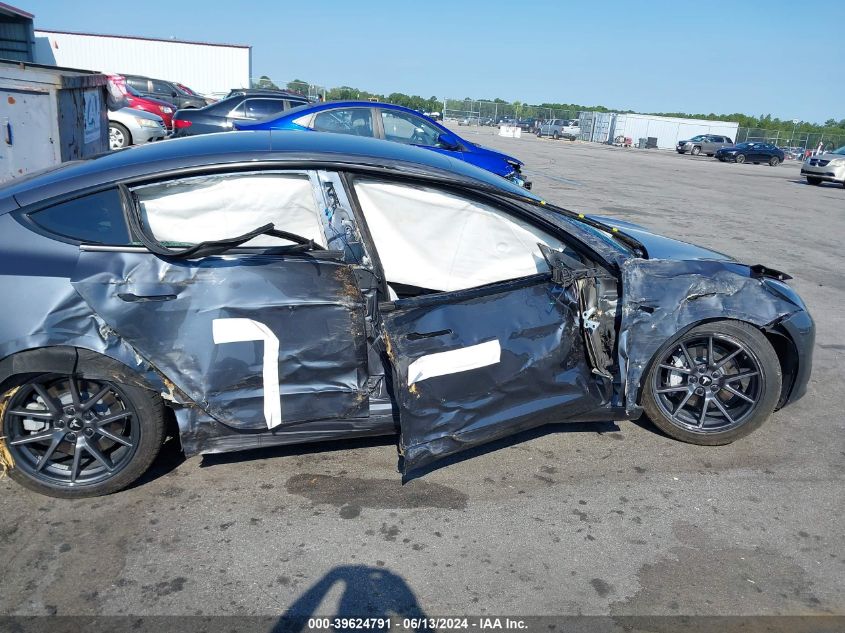 2021 Tesla Model 3 Standard Range Plus Rear-Wheel Drive VIN: 5YJ3E1EA1MF920569 Lot: 39624791