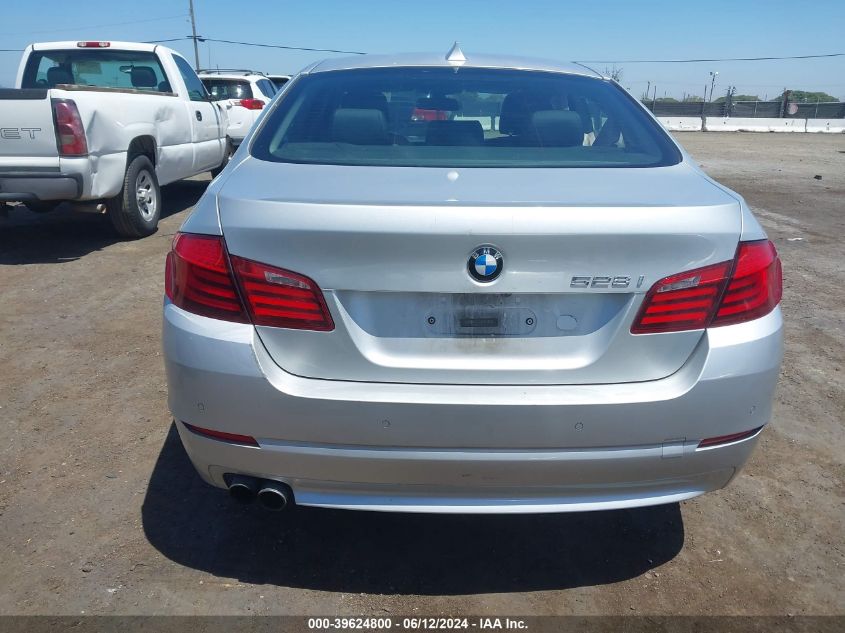 2012 BMW 528I xDrive VIN: WBAXH5C51CDW10818 Lot: 39624800