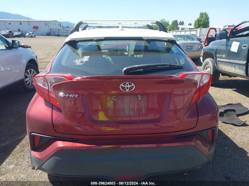 2018 Toyota C-Hr Xle Premium VIN: NMTKHMBX1JR015008 Lot: 39624803