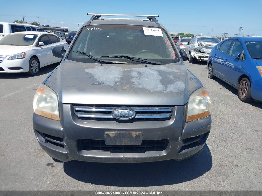 2006 Kia Sportage Ex V6/Lx V6 VIN: KNDJF723167157233 Lot: 39624808