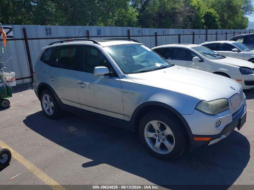 2008 BMW X3 3.0Si VIN: WBXPC93488WJ03283 Lot: 39624829