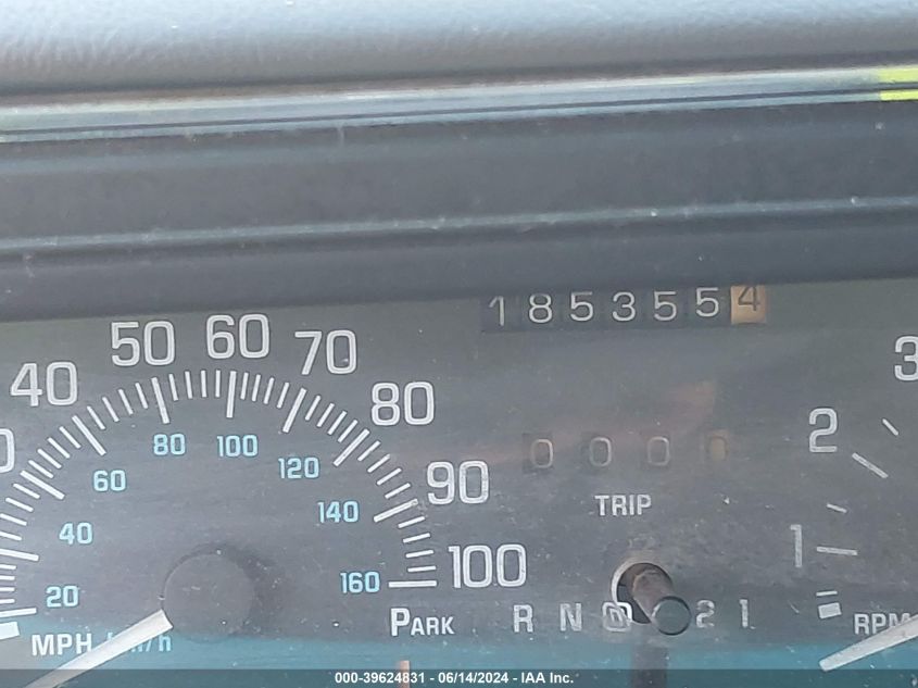 1997 Buick Lesabre Limited VIN: 1G4HR52K0VH553336 Lot: 39624831