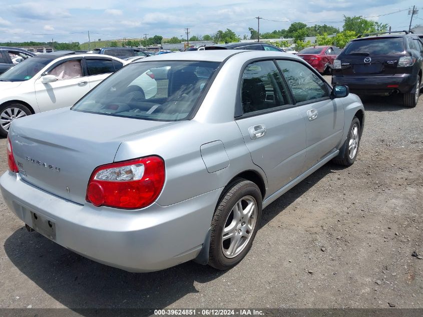 2005 Subaru Impreza 2.5Rs VIN: JF1GD67545H512043 Lot: 39624851